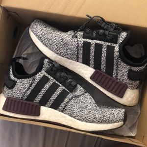 Adidas NMDs CHAMPS Exclusive Burgundy/Grey w/ BOX